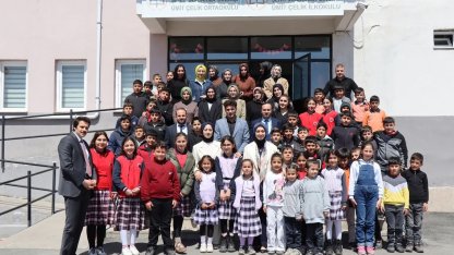 Tercan Kaymakamı Duman’dan okullara ziyaret