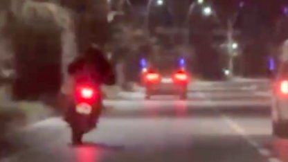 Terör estiren motosiklet sürücüsü yakalandı: 770 bin TL ceza