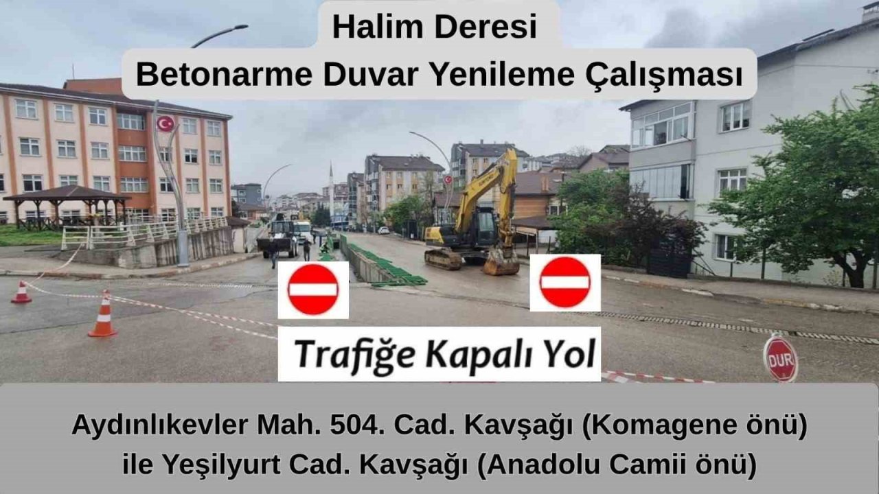 Tevfik Fikret Caddesi’nde kademeli trafik düzenlemesi