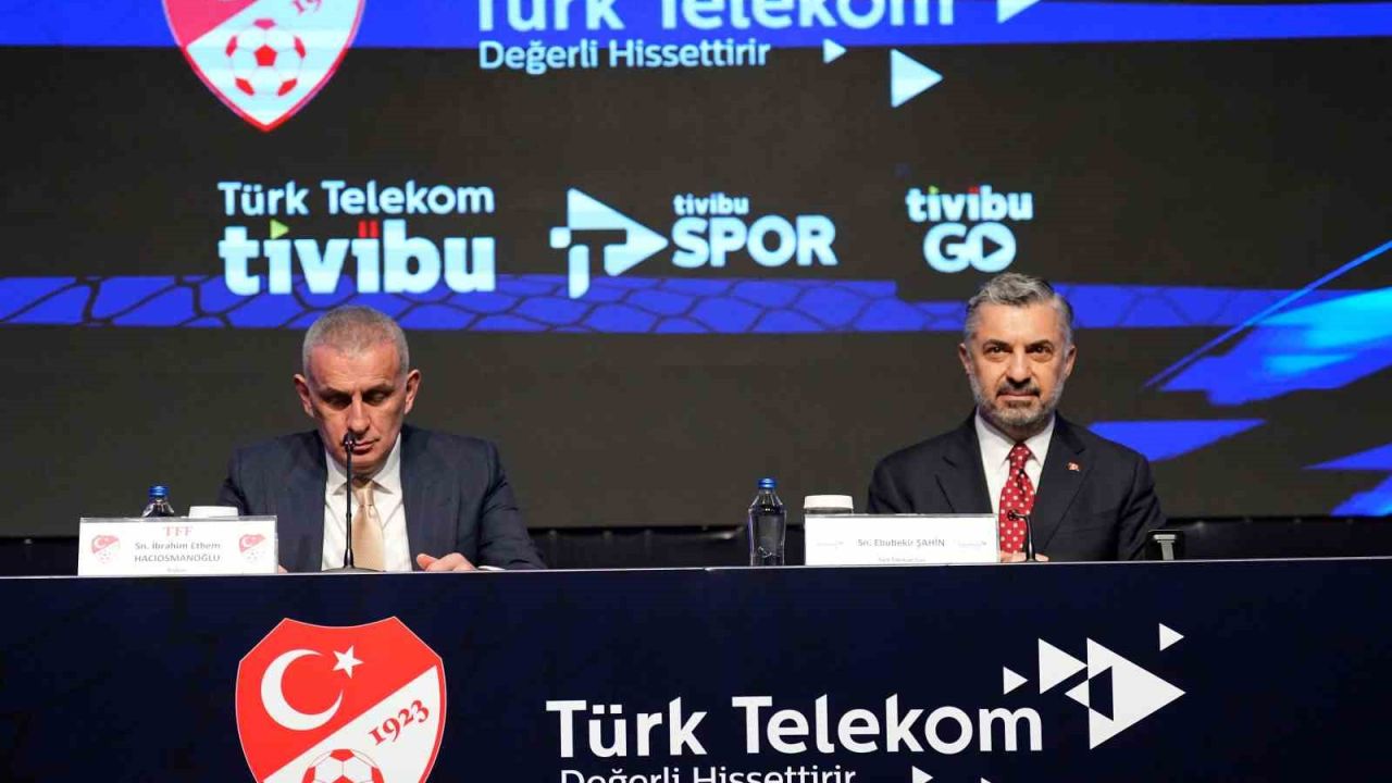 TFF ile Türk Telekom arasında 2. ve 3. Lig’in yayın anlaşması imzalandı