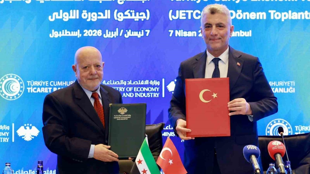 Ticaret Bakanı Bolat: "Suriye ile ikili ticarette hedef 10 milyar dolar"