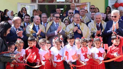 TOBB Başkanı Hisarcıklıoğlu Söke’de Anaokulu açılışına katıldı