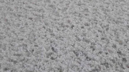 Tomarza’da dolu etkili oldu