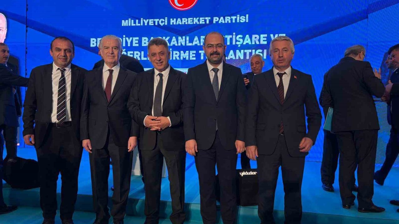 Tosya Belediye Başkanı Kavaklıgil, Belediye Başkanları İstişare Toplantısına katıldı