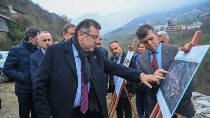 Trabzon’da Düzköy’e dev altyapı yatırımı