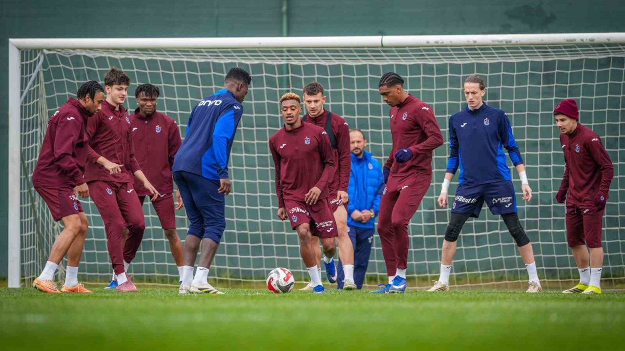 Trabzonspor, Samsunspor maçının hazırlıklarını tamamladı