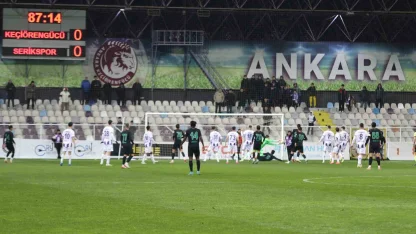 Trendyol 1. Lig: Ankara Keçiörengücü: 0 - Serikspor: 0