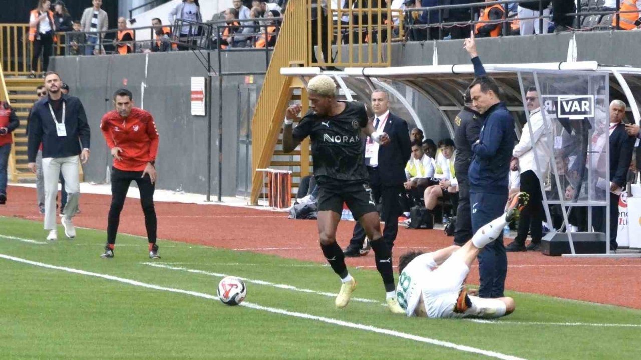 Trendyol 1. Lig: Manisa FK: 1 - Serik Spor: 0