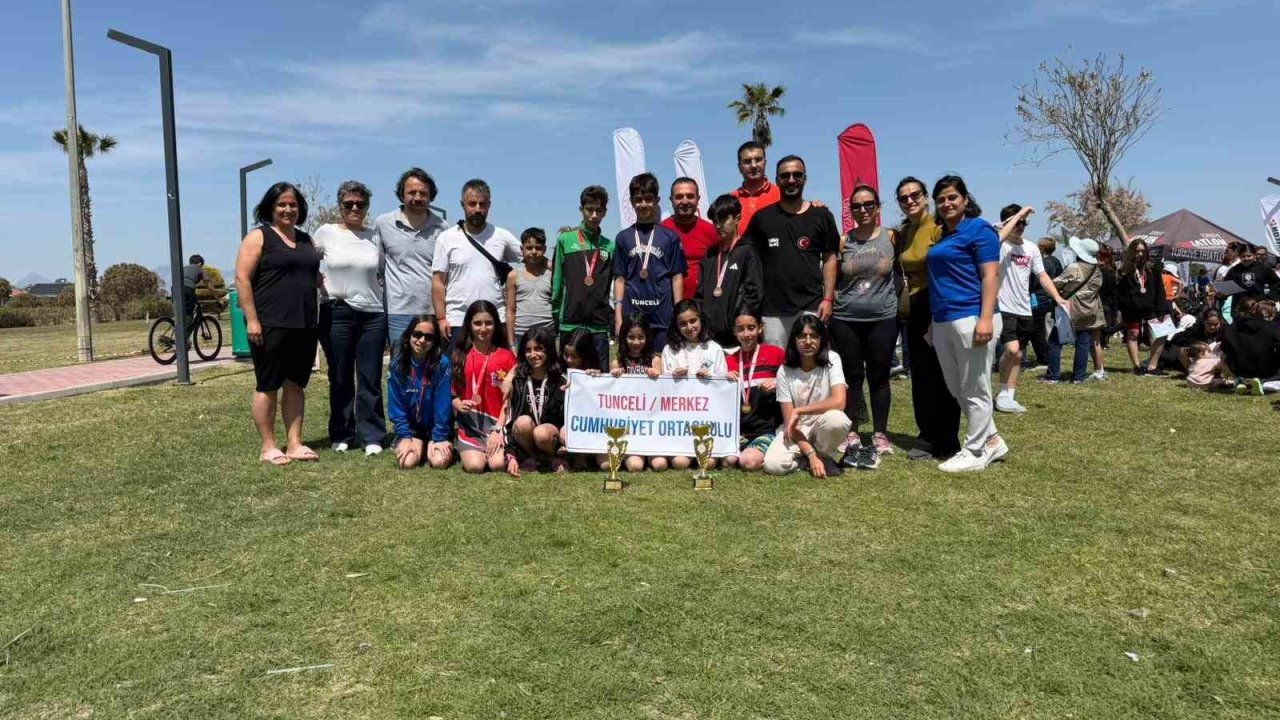 Tunceli’de bir ortaokul Türkiye 3’üncüsü oldu