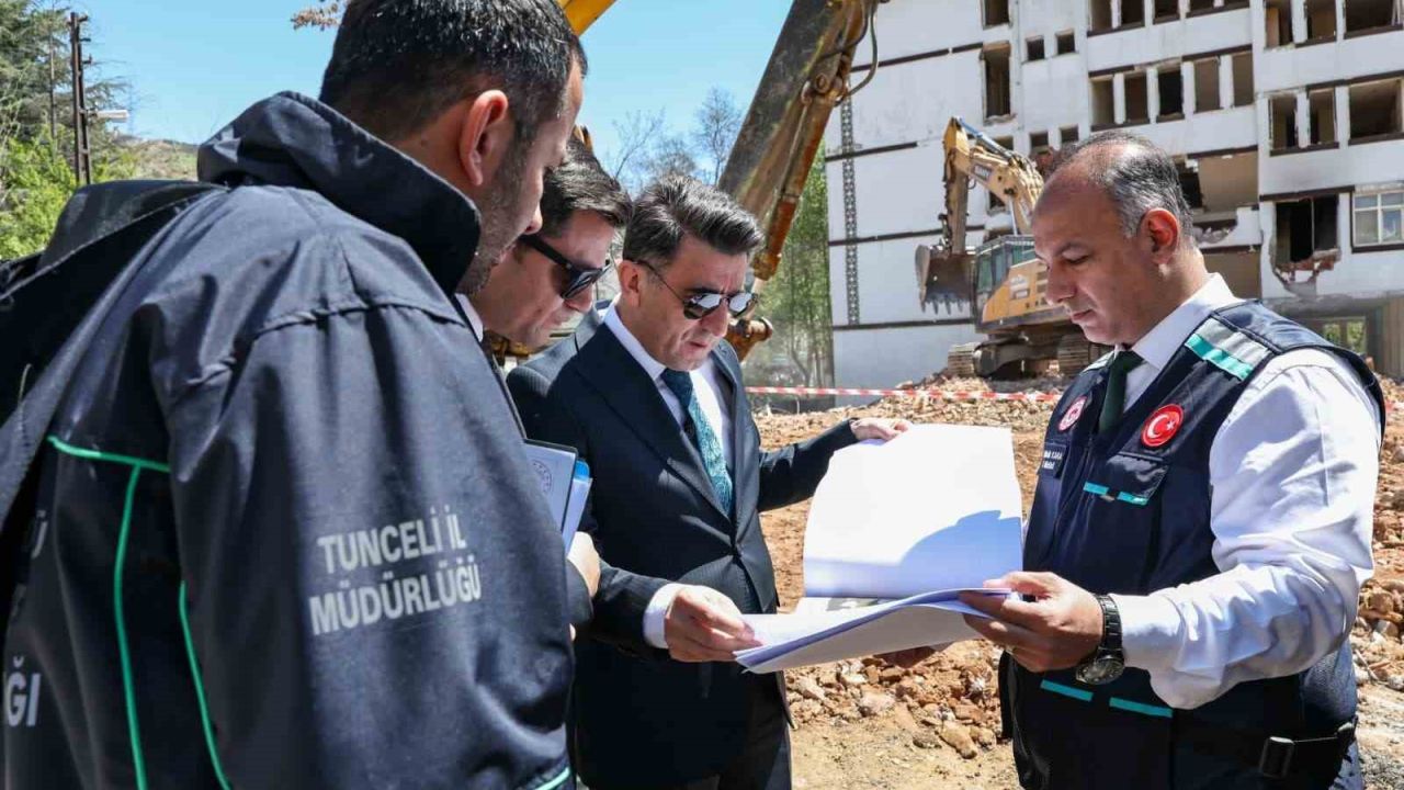 Tunceli’de dev kentsel dönüşüm projesi resmen başladı