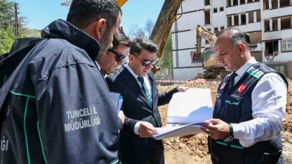 Tunceli’de dev kentsel dönüşüm projesi resmen başladı
