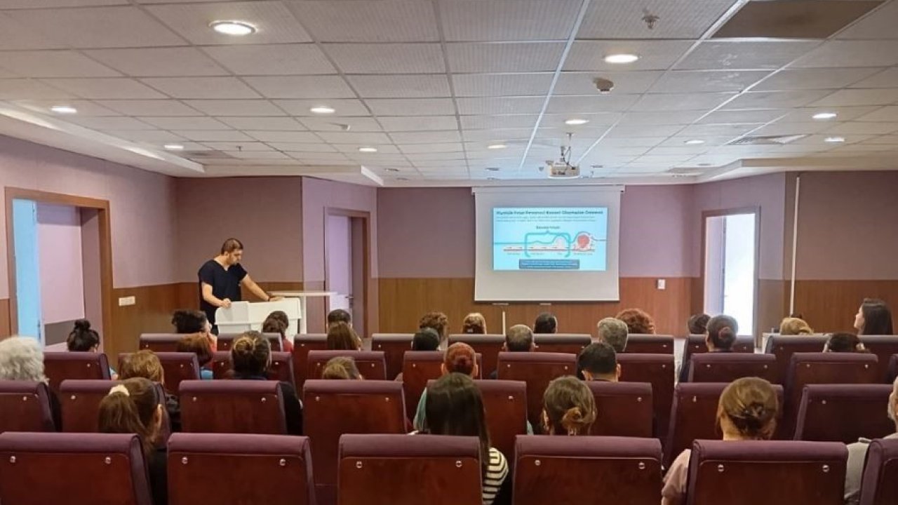 Tunceli’de sağlık personeline kolorektal kanser eğitimi