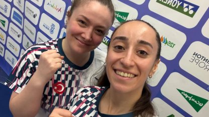 Türk badmintonunda tarihi başarı: Avrupa ikinciliği