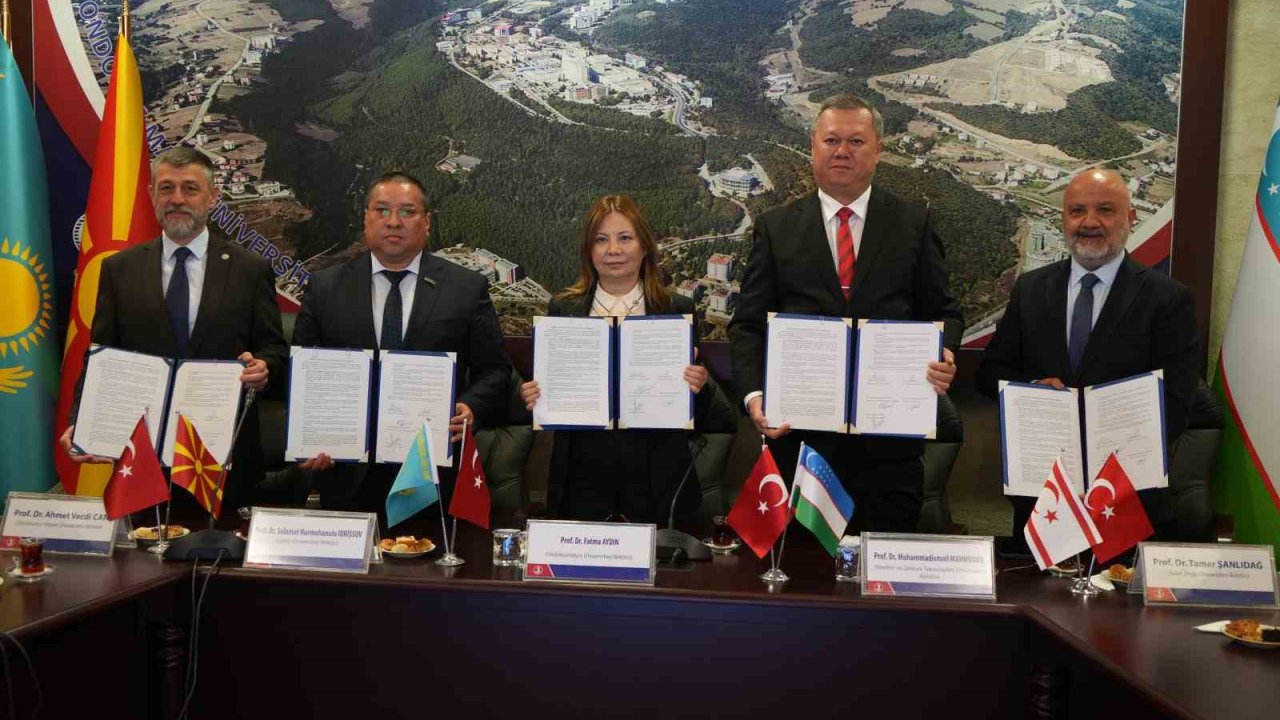 Türk Dünyası Şehircilik Zirvesi’nde sonuç bildirgesi OMÜ’de imzalandı