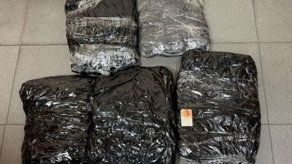 Türk yolcunun belinden 5 kilo 510 gram uyuşturucu çıktı