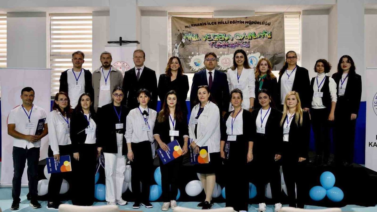 Türkiye akıl ve zeka oyunları turnuvası Marmaris etabı tamamlandı