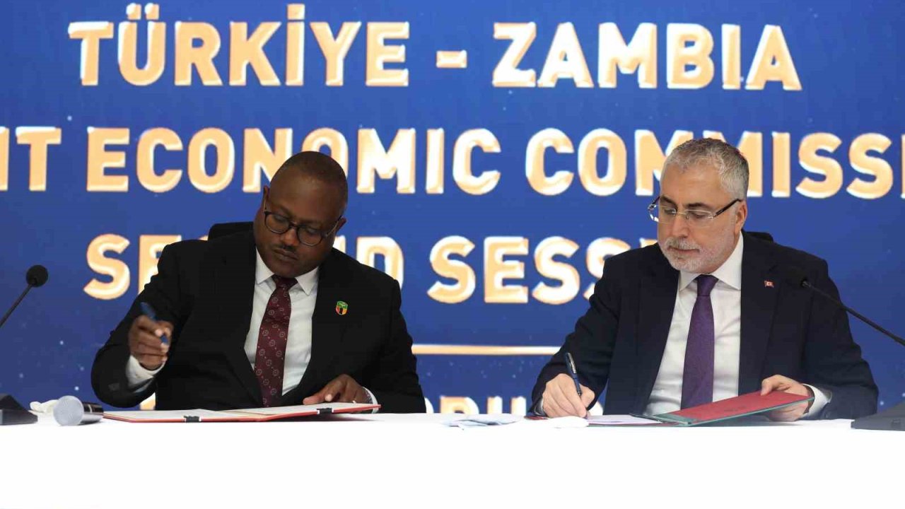 Türkiye ile Zambiya arasında KEK Toplantısı