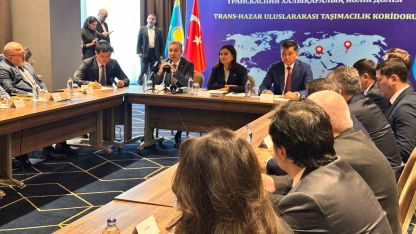 Türkiye - Kazakistan ticari işbirliği Orta Koridor odağında ele alındı