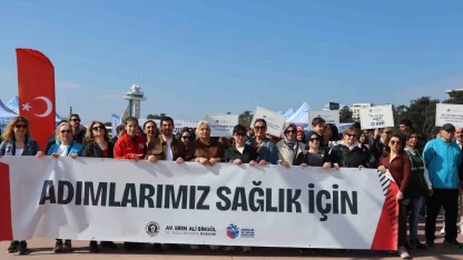 Tuzla’da Dünya Sağlık Haftası’na özel hareketli kutlama: Vatandaşlar hep beraber spor yaptı