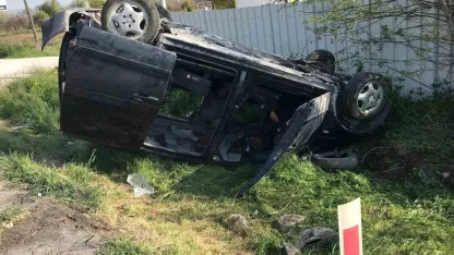 Üç aracın karıştığı kazada 3 yaralı