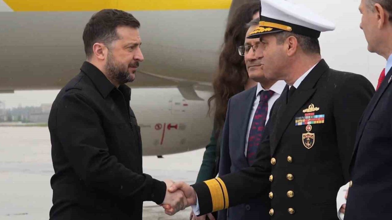 Ukrayna Devlet Başkanı Zelenskiy, İstanbul’da