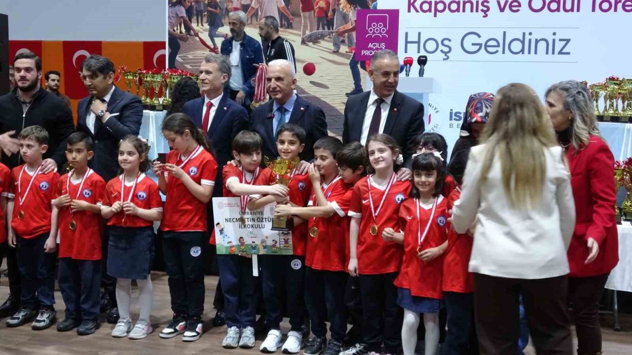 Ümraniye’de Geleneksel Çocuk Oyunları ve fiziksel etkinlikler tamamlandı