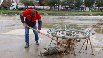 Uşak’ta parklar yaza hazırlanıyor