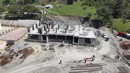 Vali Masatlı Belen’de okul inşaatını inceledi