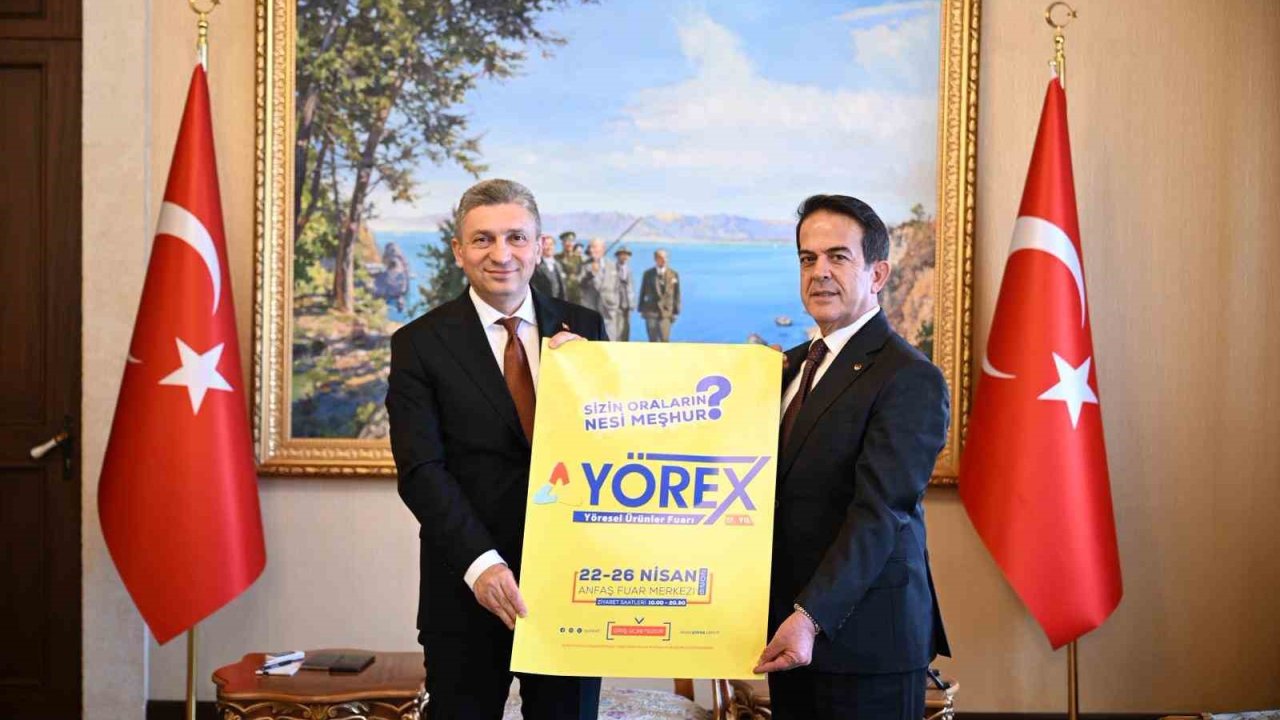 Vali Şahin: "YÖREX Antalya’nın markası"