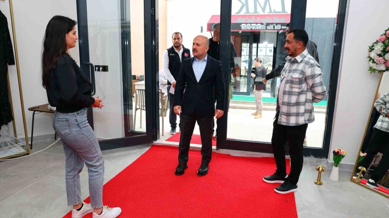 Vali Varol, esnaflarla bir araya geldi