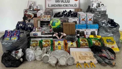 Van’da gümrük kaçağı malzeme ele geçirildi