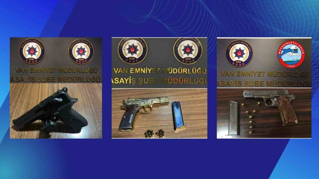 Van’da haftalık asayiş raporu: 61 şahıs tutuklandı