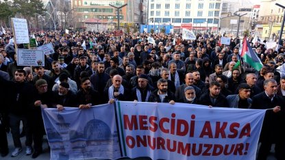 Van’daki STK’lardan İsrail’e karşı ortak tepki