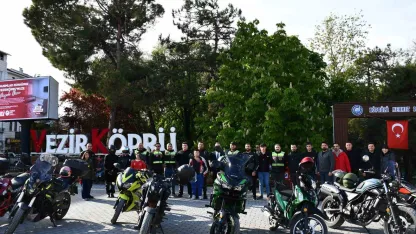 Vezirköprü’de 23 Nisan’da motosiklet korteji