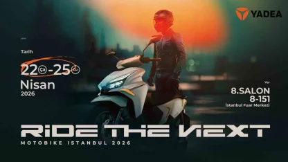 Yadea, Motobike Istanbul’da yeni ürünlerini sergileyecek