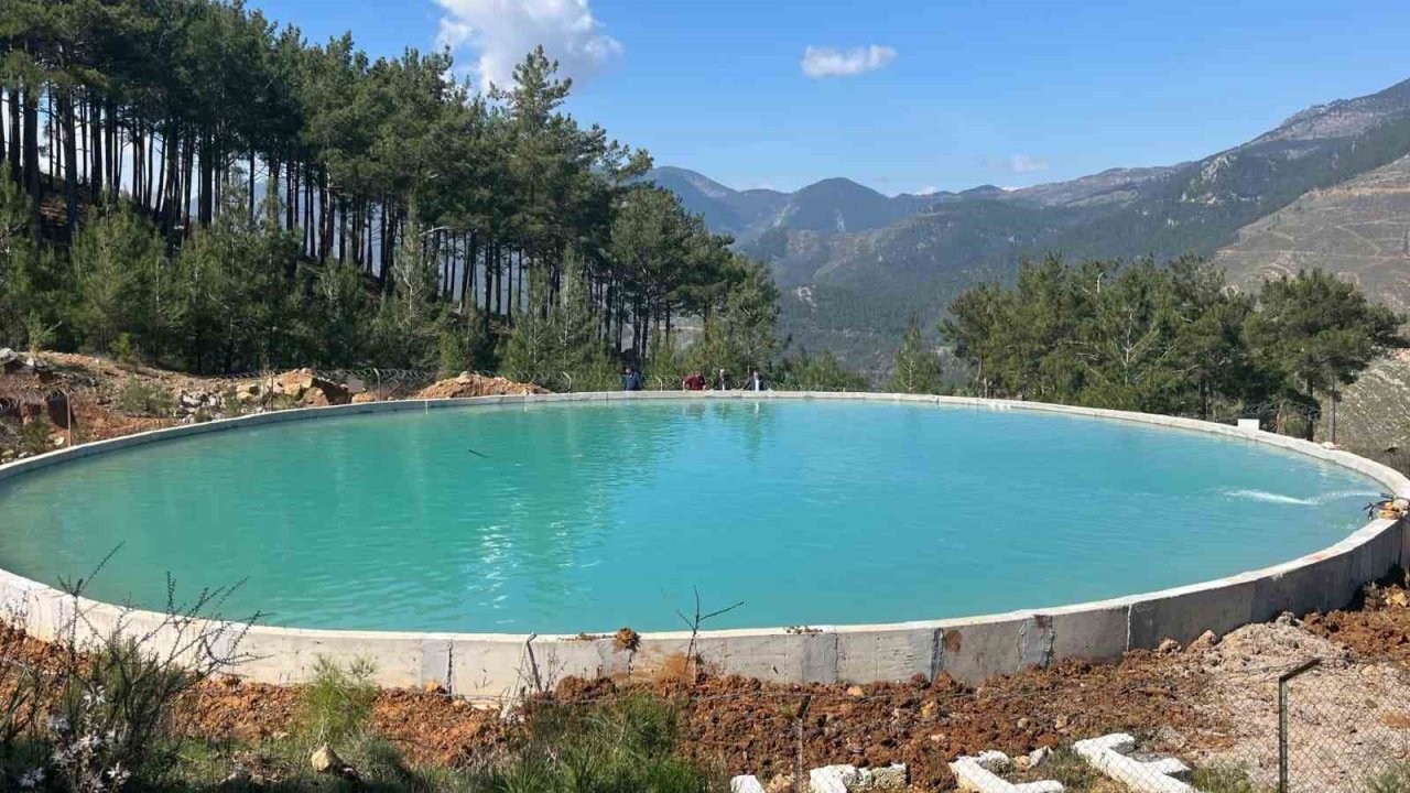 Yangın sezonu öncesi sevindiren tablo: Mersin’de su kaynakları doldu