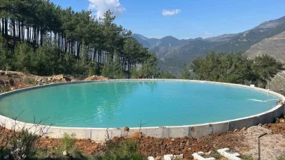 Yangın sezonu öncesi sevindiren tablo: Mersin’de su kaynakları doldu