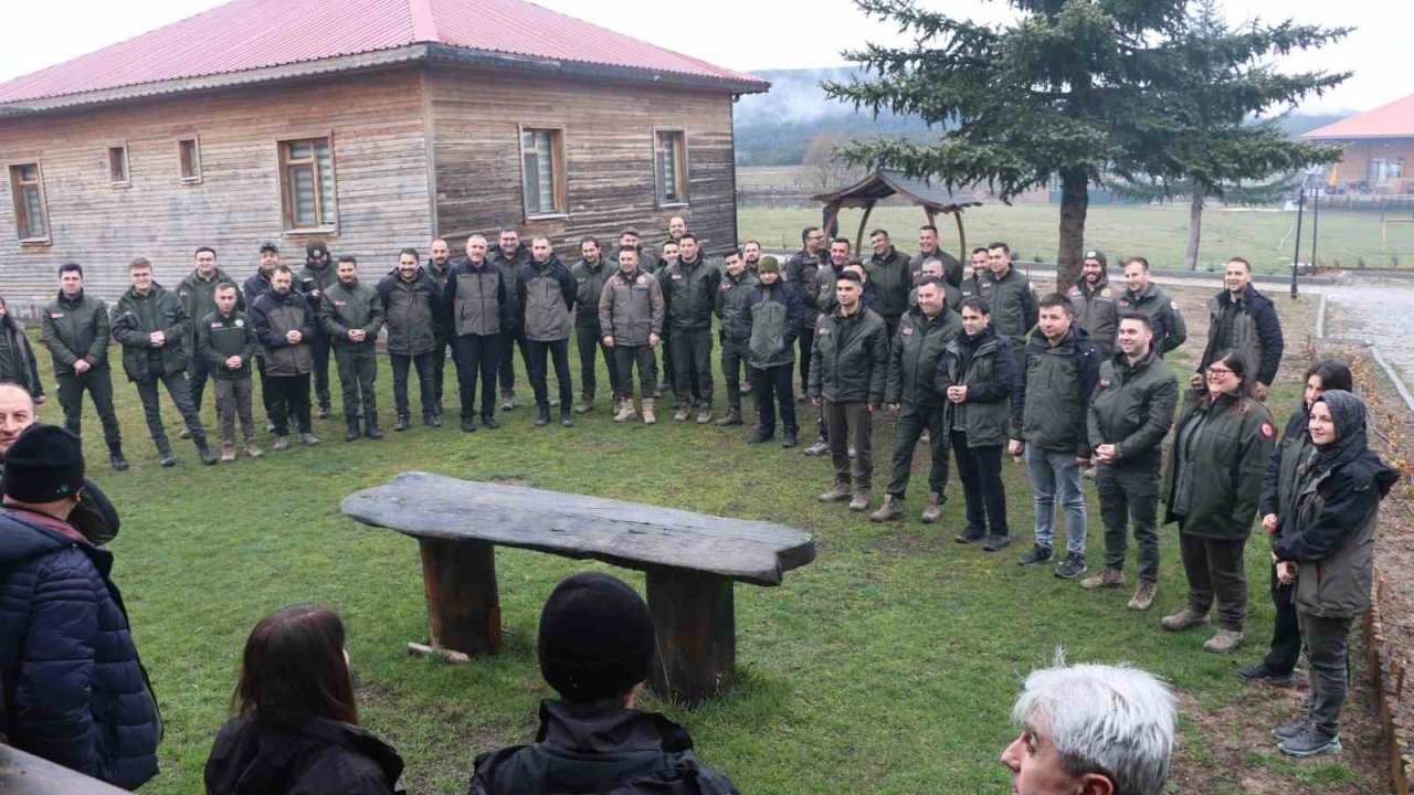 Yarışmada ter döktüler