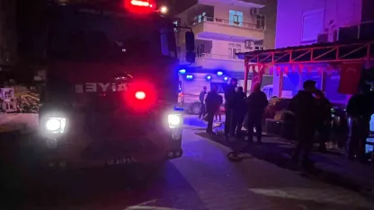 Yatağan’da bir bisiklet tamirhanesinde yangın paniği