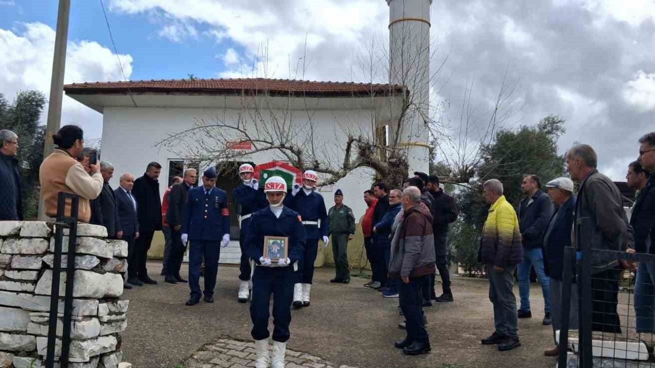 Yatağan’da Kıbrıs Gazisi son yolculuğuna uğurlandı