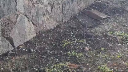 Yavuzeli’nde nohut büyüklüğünde dolu yağdı