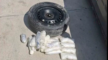 Yedek lastikten uyuşturucu çıktı