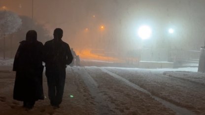 Yüksekova’da nisan karı: İlçe yeniden beyaza büründü, kartpostallık görüntüler ortaya çıktı