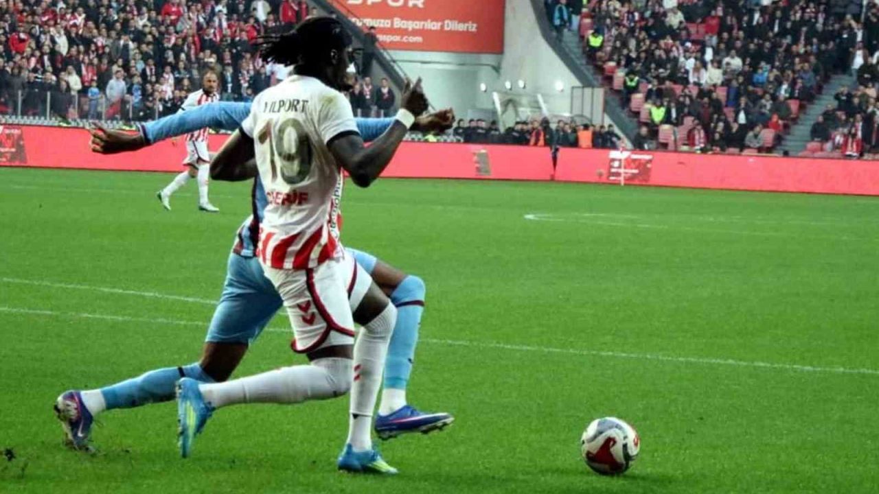 Ziraat Türkiye Kupası: Samsunspor: 0 - Trabzonspor: 0 (İlk yarı)