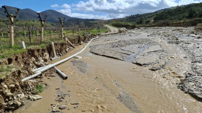 Ziyanlar Mahallesi’nde taşkın alarmı