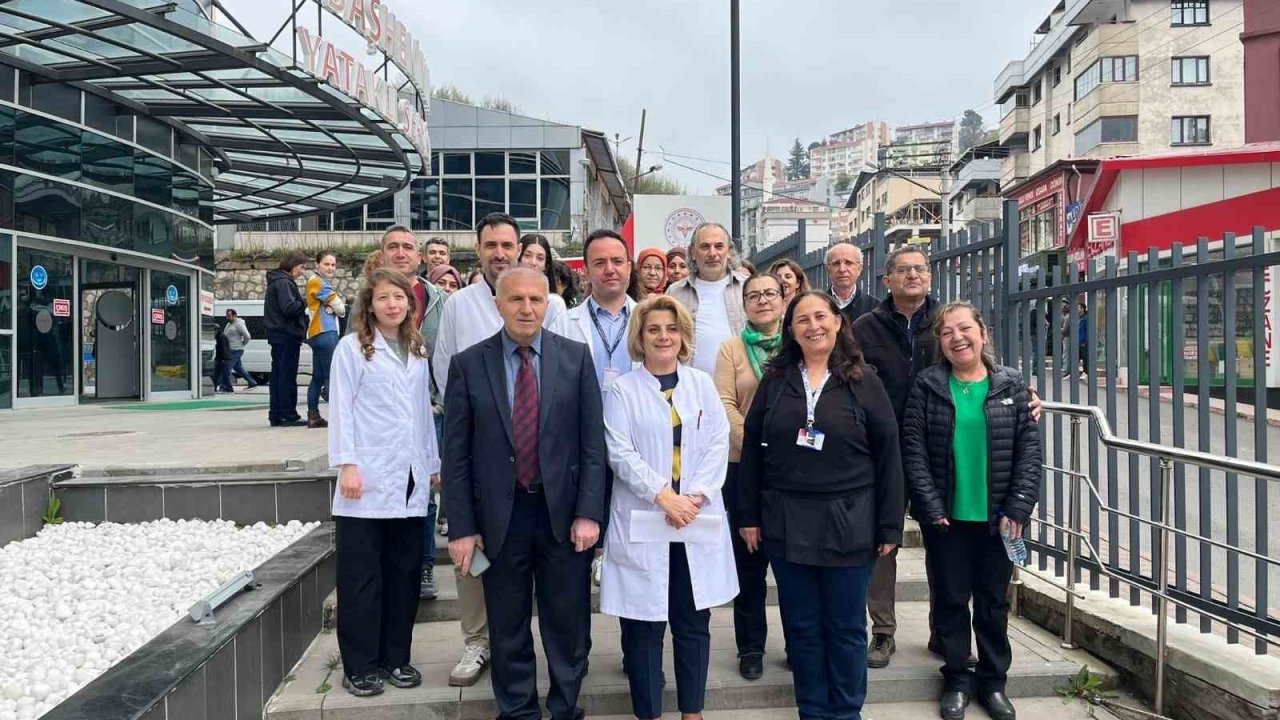 Zonguldak’ta tabiplerden sağlıkta şiddete tepki