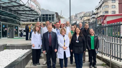 Zonguldak’ta tabiplerden sağlıkta şiddete tepki