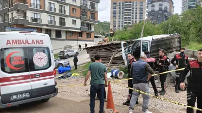 1 Mayıs İşçi Bayramı’nda kamyon altında kalan 2 işçi hayatını kaybetti
