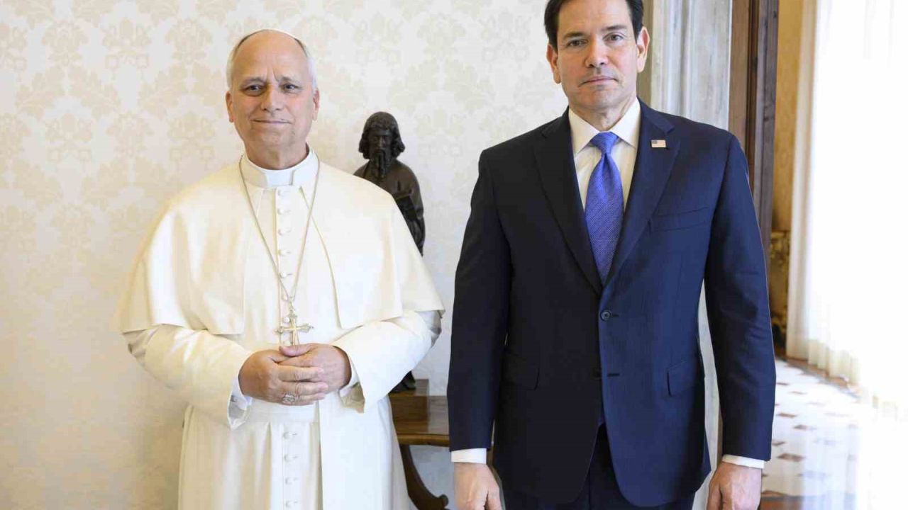 ABD Dışişleri Bakanı Rubio, Papa 14. Leo ile görüştü