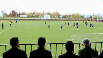 Ahlat’ta liseler arası bölge maçları başladı